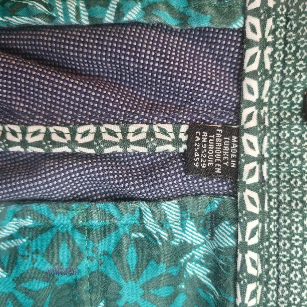 Ted Baker Moore Dress Pants Mens 37x32 Blue Check Flat Front Business‎ Office